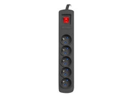 Power strip ARC5 3 m ARC5/15/CZ black