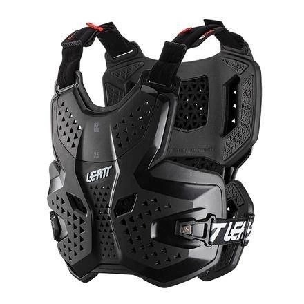 Buzer LEATT Chest Protector 3.5, Black