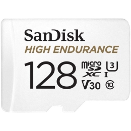 Memory card microSD High Endurance microSDXC 128GB monitoring