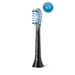 Philips Toothbrush Heads HX9045/88 Sonicare Premium Plaque Defence Heads For adults Black