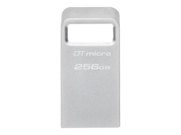Kingston USB 3.2 Flash Drive DataTraveler micro 256 USB 3.2 Silver