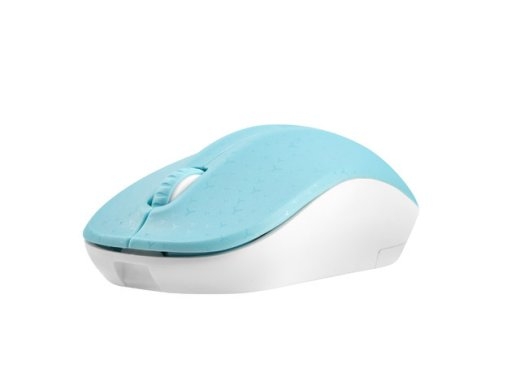 Natec Mouse, Toucan, Wireless, 1600 DPI, Optical, Blue/White Natec Mouse Optical Wireless Blue/White