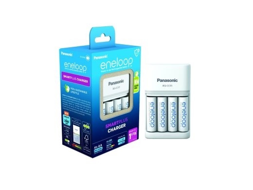 Eneloop charger Smart and Quick BQCC55+AA 4pc
