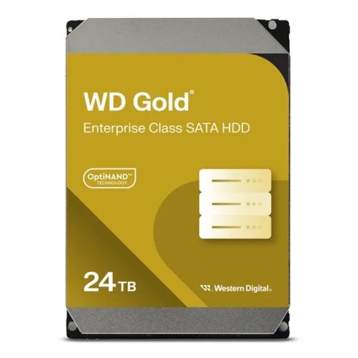 WD Gold WD242KRYZ - hard drive - Enterprise - 24 TB - SATA 6Gb/s