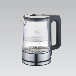 Maestro MR053 electric kettle 1.7 L 2200 W Black, Transparent
