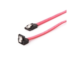 Cable SATA DATA III down/straight metal studs 50cm
