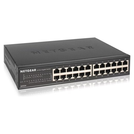 NETGEAR Switch GS324 - 24 Ports - 24x GE (10/100/1000)