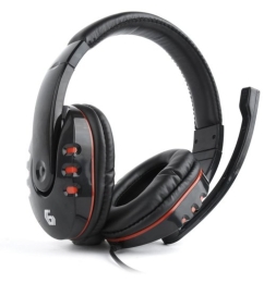 Gembird GHS-402 headphones/headset Wired Head-band Gaming Black