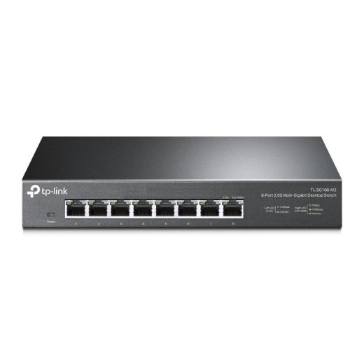 TP-Link Switch TL-SG108-M2 - 8 Ports - 8x GE (100/1000/2500)