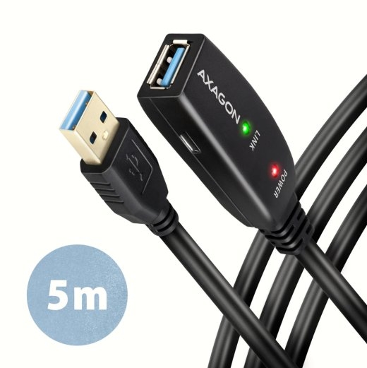AXAGON Active extension USB 3.2, 5 m ADR-305