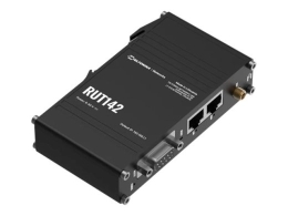 Teltonika Ethernet Router with RS232 (RUT142000000) RUT142 802.11n 10/100 Mbit/s Ethernet LAN (RJ-45) ports 1 Mesh Support No MU-MiMO No No mobile...