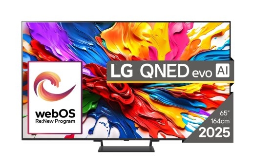 LG QNED evo AI 65QNED93A6A TV 165.1 cm (65") 4K Ultra HD Smart TV Wi-Fi Black
