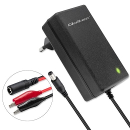 Qoltec Charger for AGM GEL STD 6V 12V battery 1.5A