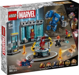LEGO Super Heroes 76315 Iron Mans Laboratory: Hall of Armor