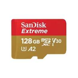SanDisk Extreme 128 MicroSDXC UHS-I Class 10