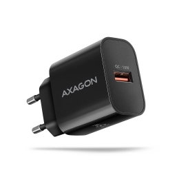 AXAGON Wallcharger 1x port USB-A, QC3.0/AFC/FCP/Apple, 18W ACU-QC18