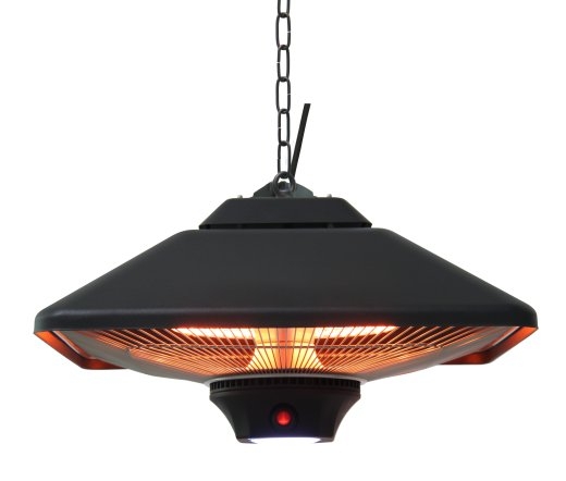 TunaBone Electric Ceiling Patio Heater TB2088-01 Patio heater 2000 W Number of power levels 3 Black IP24