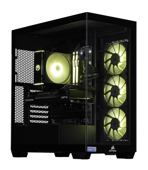 Actina 5901443413745 PC AMD Ryzen™ 7 8700F 32 DDR5-SDRAM 2 TB SSD NVIDIA GeForce RTX 5070 Ti Midi Tower Black