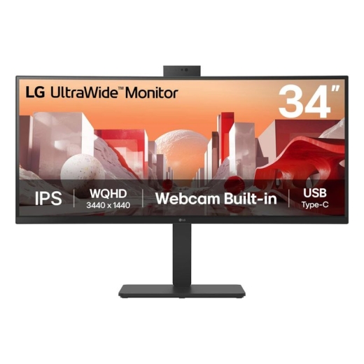 LG Curved LED-Display UltraWide 34BA85QE-B - 86.72 cm (34") - 3440 x 1440 UWQHD