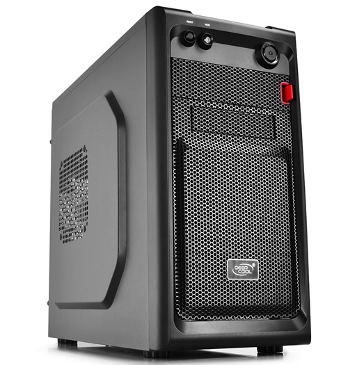 Deepcool Smarter USB 3.0 x1, USB 2.0 x 1, Mic x1, Spk x1 Black Micro ATX ATX