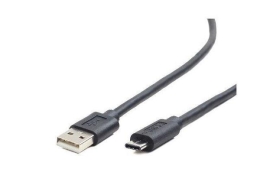 Cablexpert USB 2.0 AM to Type-C cable (AM/CM), 3 m USB-C to USB-A USB Type-C (male) USB 2 AM (male)