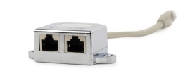 Splitter adapter RJ-45/2XRJ-45 FTP LAN