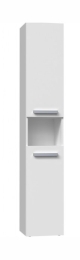Bathroom cabinet NEL III 31x30x174 cm, matt white