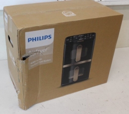 SALE OUT. Philips NA462/70 Dual Basket Airfryer 4000 Series, 10 L, Black/Copper SALE OUT. Philips Dual Basket Airfryer NA462/70 4000 Series Power 2...