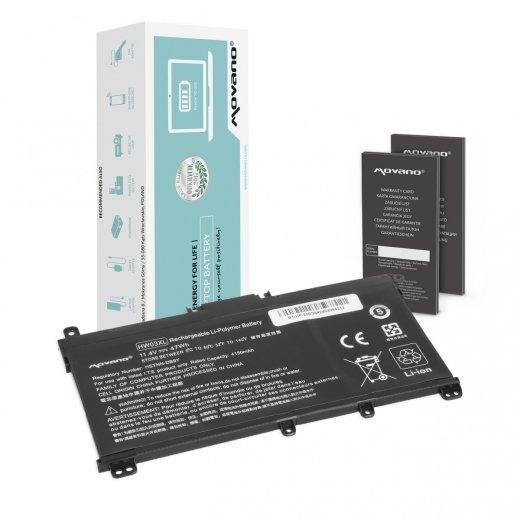 Movano Battery HW03XL for HP for 15-EG 15-EH 15T-EG 15Z-EH 17-CN 17-CP 17T-CN 17Z-EH - 4150 mAh (47 Wh)