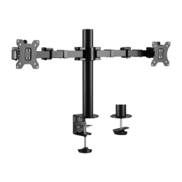 Logilink Dual monitor mount 17-32 inches, arm 380mm, 2x12kg
