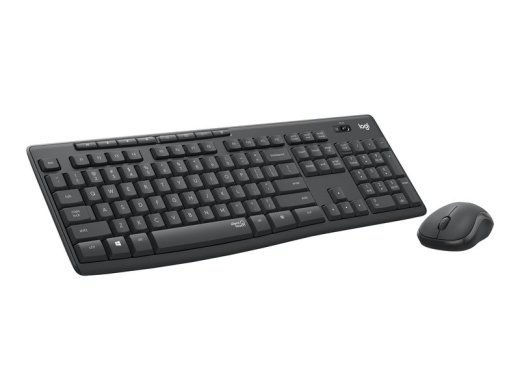 Logitech keyboard MK295 - US layout - black