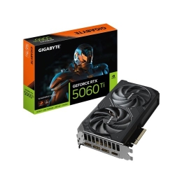 GIGABYTE GeForce RTX 5060 Ti WINDFORCE OC 8G Graphics Card - 8GB GDDR7, 128bit, PCI-E 5.0, 2587MHz Core Clock, 3 x DisplayPort, 1 x HDMI, GV-N506TW...
