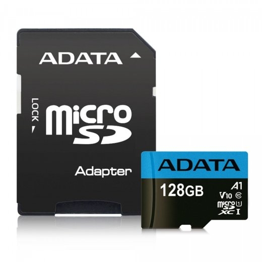 Memory card microSD Premier 128GB UHS1/CL10/A1+adapter