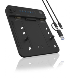ICY BOX IB-2915MSCL-C31 M.2 NVMe and SATA 2,5/3