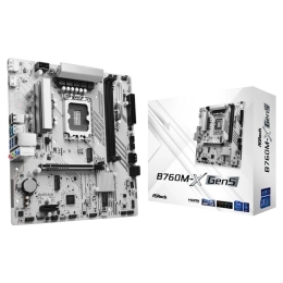 ASRock Mainboard B760M-X Gen5 - Micro ATX - Socket LGA1700 - Intel B760