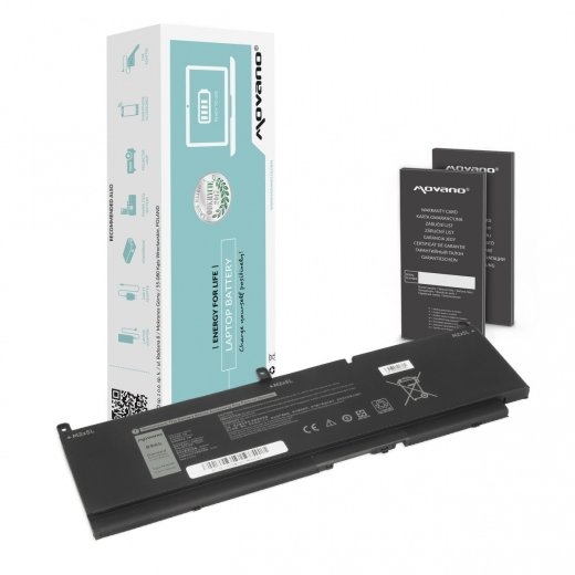 Movano Battery PKWVM for Dell Precision 15 7550 7560 Precision 15 7760 - 7400 mAh (84 Wh)