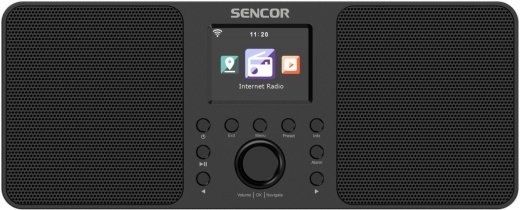 Sencor Radio SIR 6100WDB 2x10W,WiFi,FM,DAB+,USB