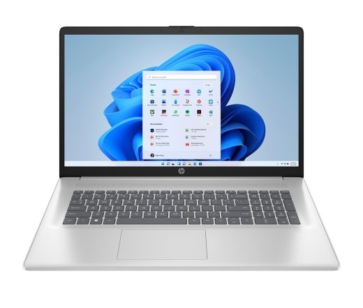 HP 17-cn4007nw Intel Core 7 150U Laptop 43.9 cm (17.3") Full HD 16 DDR4-SDRAM 512 SSD Wi-Fi 6 (802.11ax) Windows 11 Home Silver