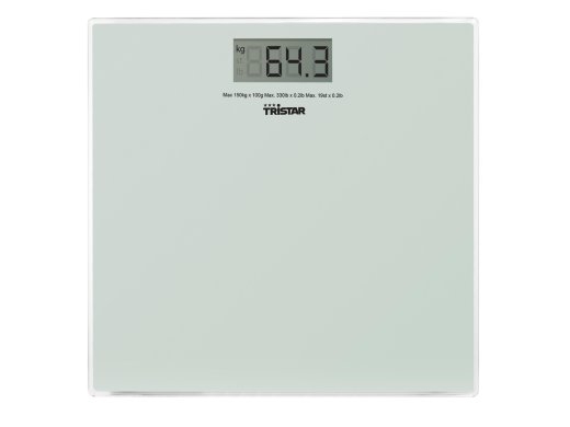 Tristar Bathroom scale WG-2419 Maximum weight (capacity) 150 kg Accuracy 100 g White
