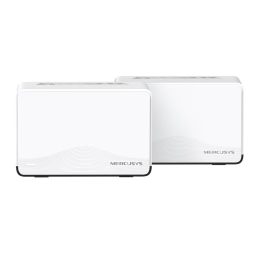 Mercusys BE3600 Whole Home Mesh Wi-Fi 7 System Halo H27BE (2-pack) 802.11ax Ethernet LAN (RJ-45) ports 1 Mesh Support Yes MU-MiMO No No mobile broa...