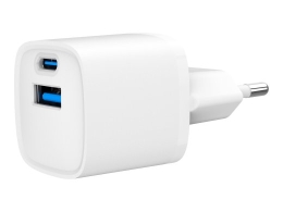 Gembird Fast Charger TA-UC-PDQC20-W-01 USB A+C