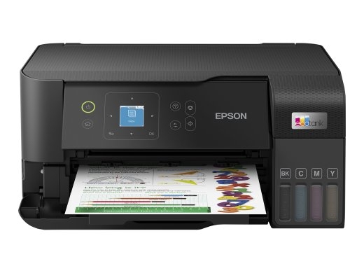 Epson Multifunctional printer EcoTank L3560 Inkjet Colour A4 Wi-Fi Black