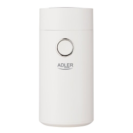 Adler Coffee Mill AD 4446ws 150 W Coffee beans capacity 75 g White