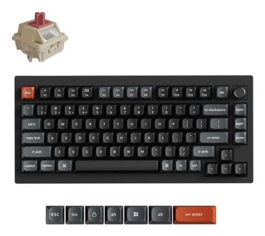 KEYBOARD WRL V1 ULTRA/BLACK V1U-D1 KEYCHRON