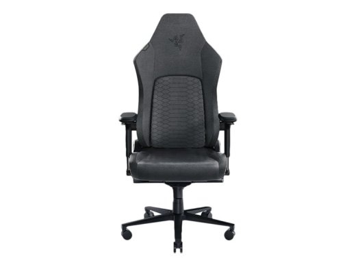 Razer Gaming Chair with Lumbar Support Iskur V2 EPU Leather, Aluminium Black