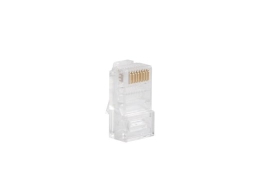 Lanberg RJ45 Cat. 5/5e UTP Plug 8P8C, 20 pcs Transparent