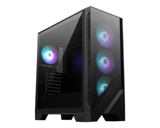 Case MSI MAG FORGE 321R AIRFLOW MidiTower ATX MiniITX Colour Black MAGFORGE321RAIRFLOW