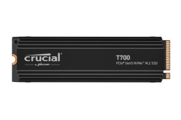 SSD CRUCIAL T700 4TB M.2 PCIe Gen5 NVMe TLC Write speed 11800 MBytes/sec Read speed 12400 MBytes/sec TBW 2400 TB