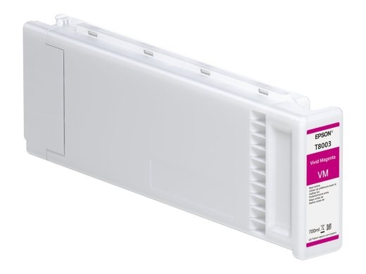 Epson Singlepack Vivid Magenta T80030N UltraChrome PRO 700ml Epson C13T80030N Epson T8003 - vivid magenta - original - ink cartridge Epson UltraChr...