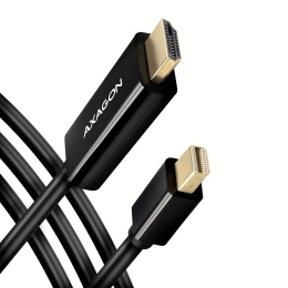 AXAGON RVDM-HI14C2 cabl e 1.8m MiniDP to HDMI 4